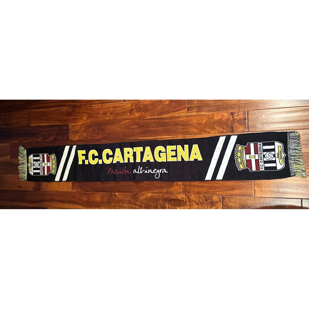 FC Cartagena Pasion Alvinegra Soccer Team Scarf Apparel